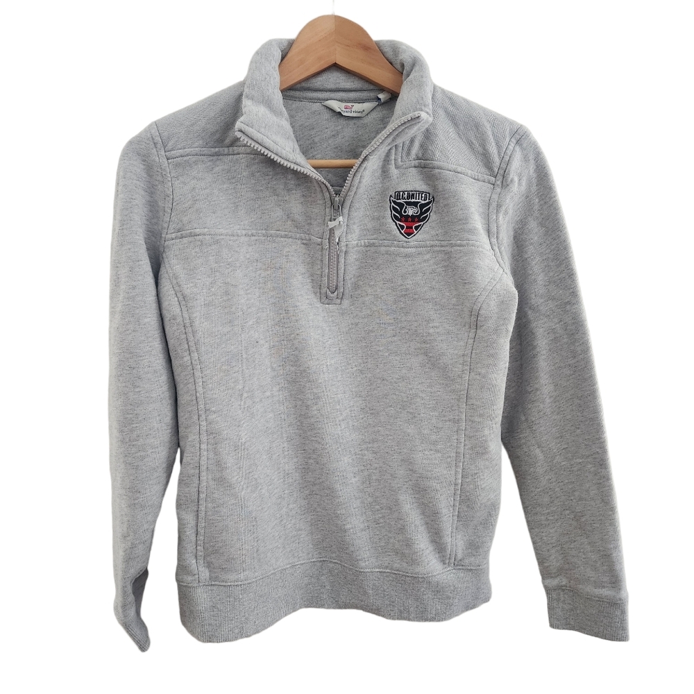 (WS) Small Vineyard Vines MLS DC United Quarter Zip